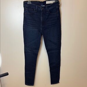 rag & bone Blue Skinny Jeans High-Rise Stretch
